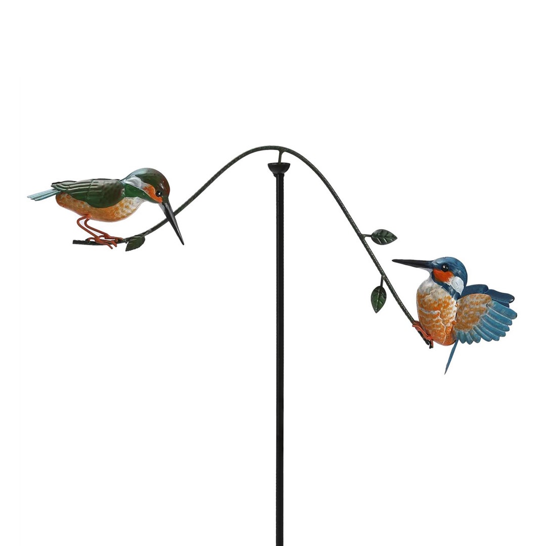 50.25 Tall Double Bird Balance Stake luke & Lucy Etsy