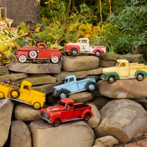 Vintage Style Iron Trucks