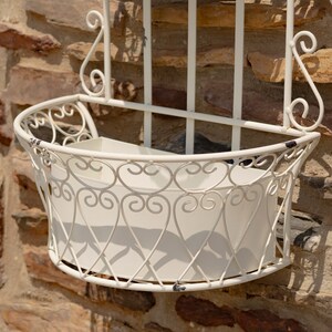 Set of 2 Dual Wall Planters With Removable Baskets "london 1820" in ...