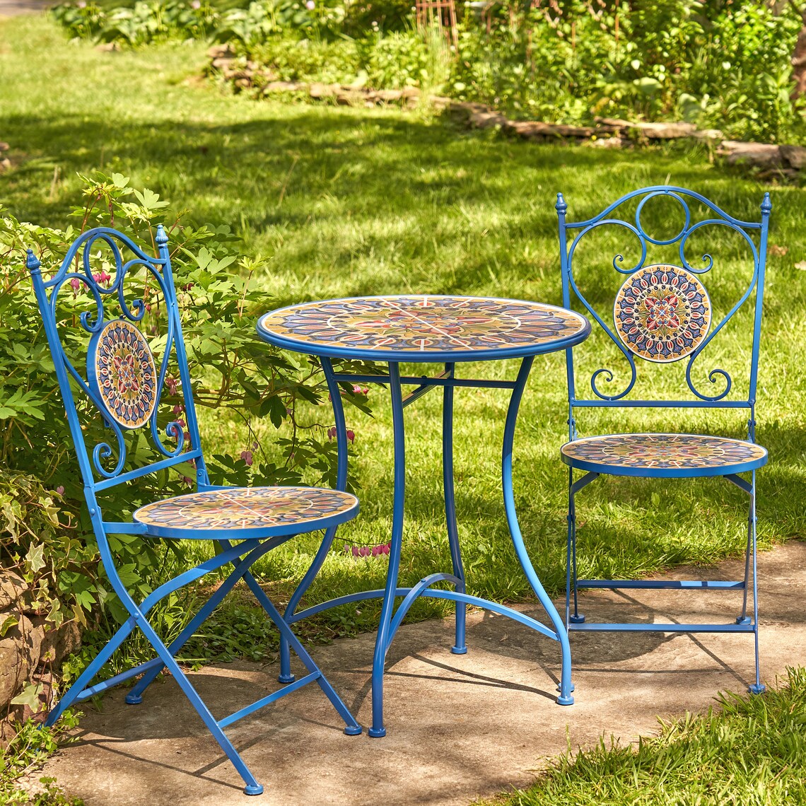 Mosaic Bistro Set london Etsy