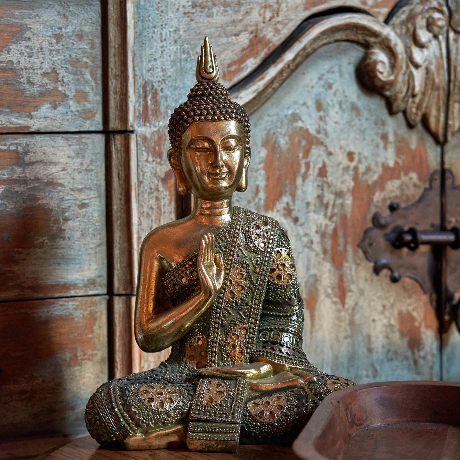 buddha.statue  まとめ売りリクエスト Polyresin Preaching Buddha Statue- Multiples Sizes and Options - Etsy