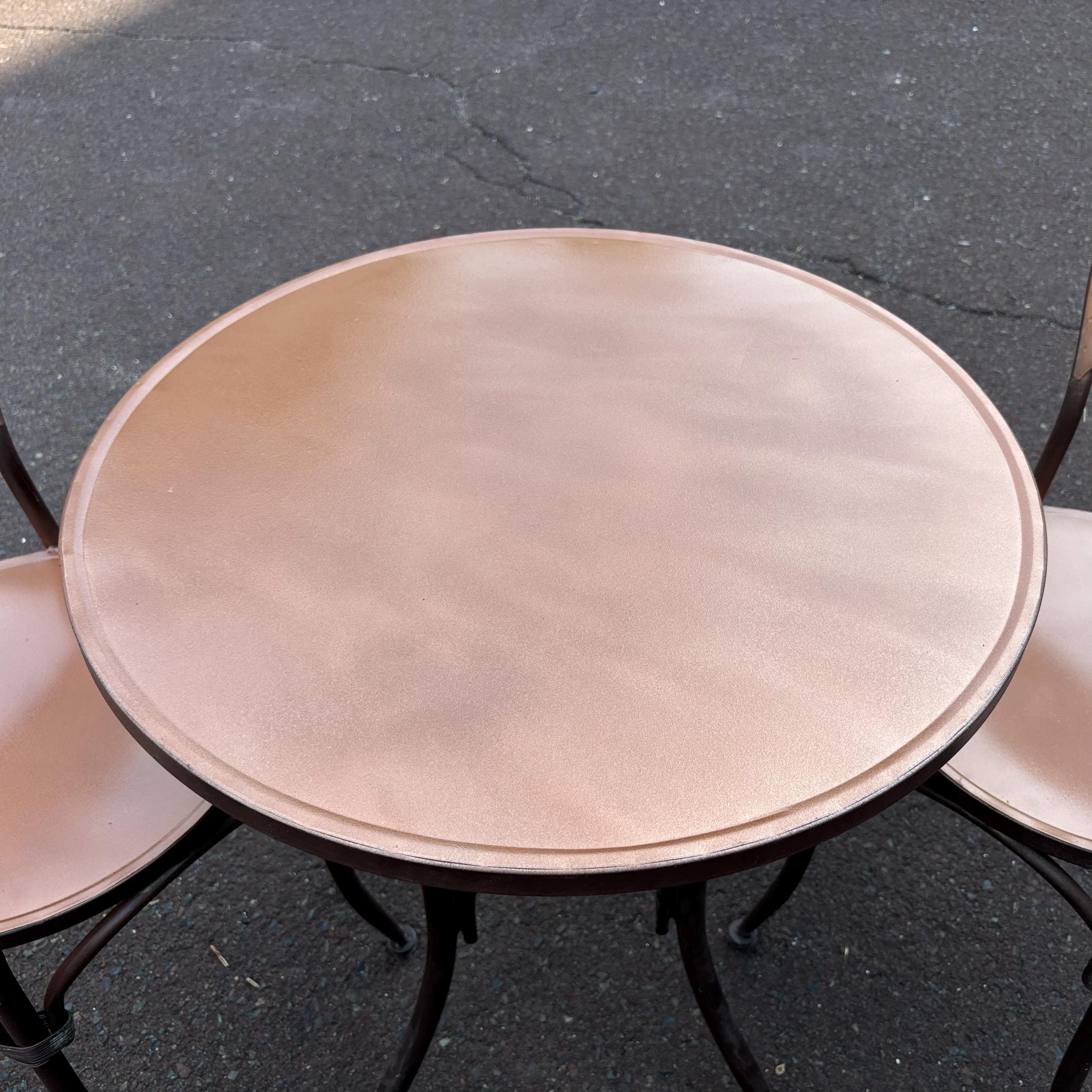 フランス アンティーク Cast Iron Round Bistro Table フランス アンティーク Cast Iron Round Bistro Table Cast Iron Round