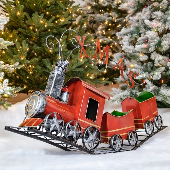 Train de Noël pour sapin - Acheter Luminaires et décoration - L