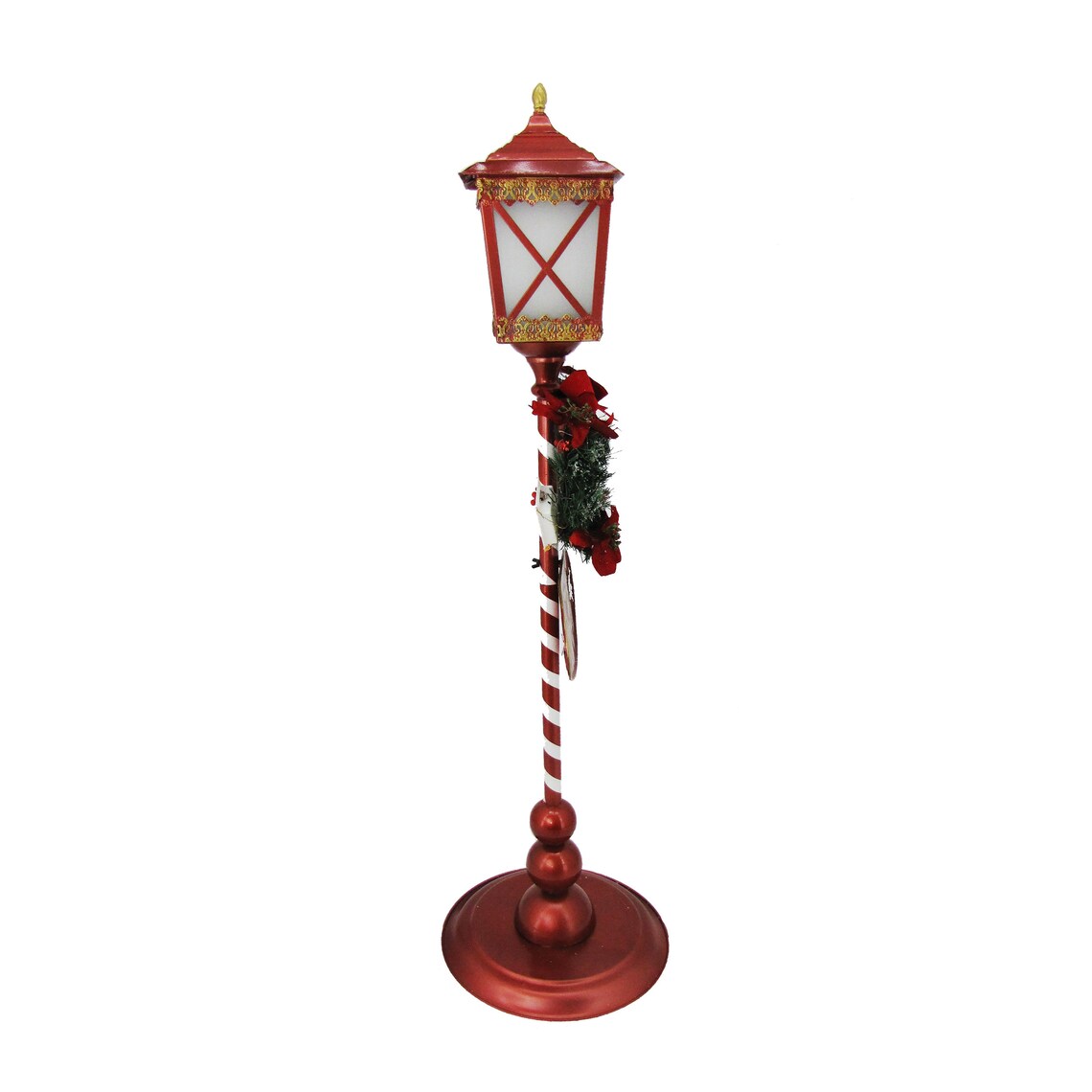 Standing Christmas Lantern With Round Base Etsy