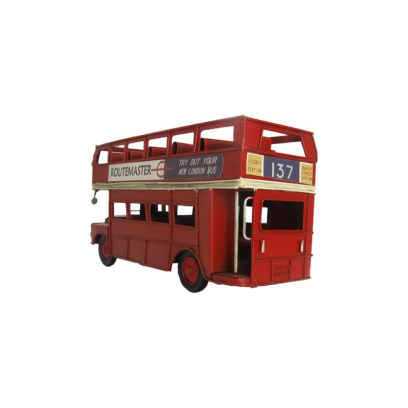 London Bus Model Step London Bus Model - Etsy