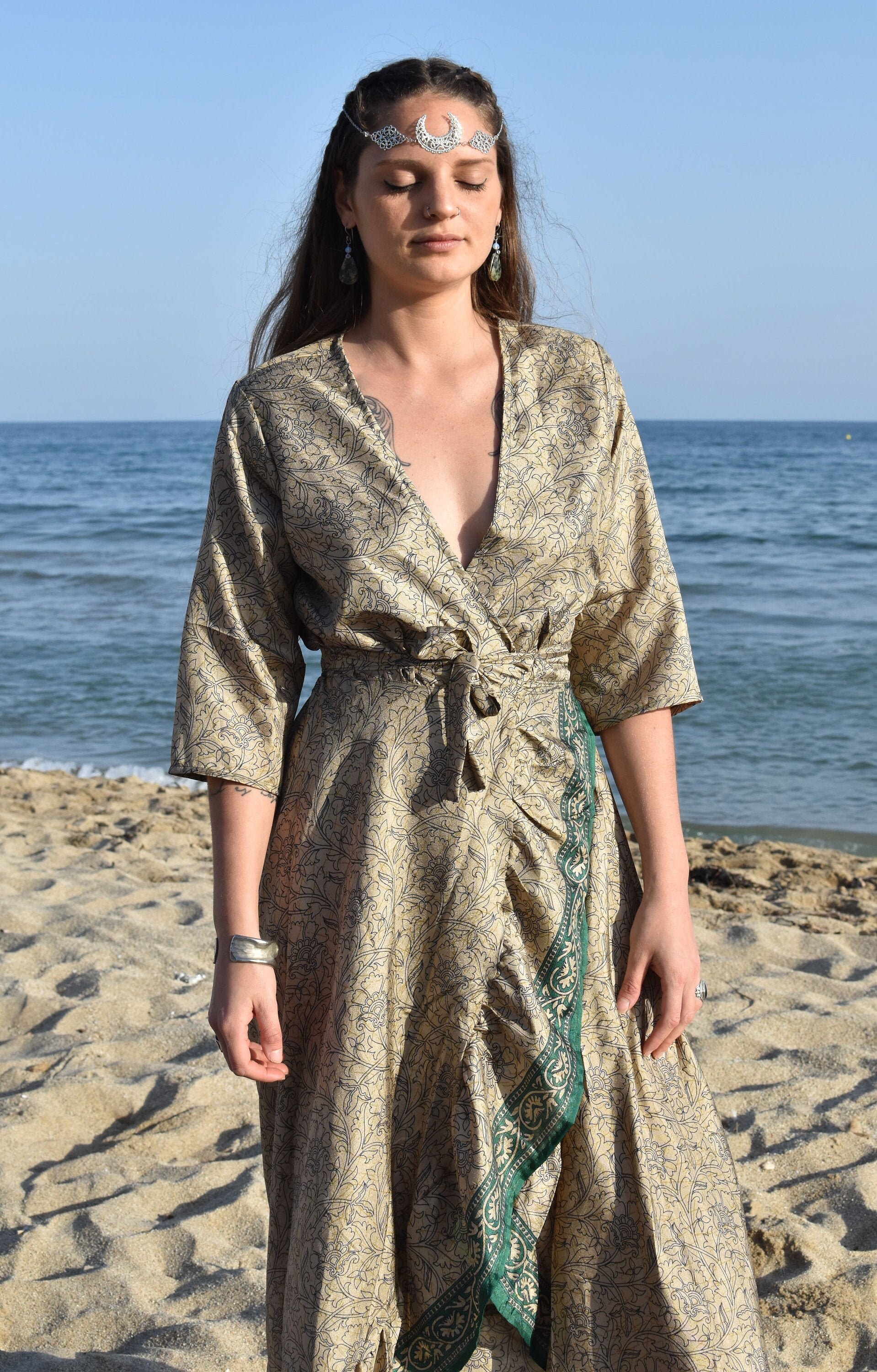 Boho Dress Dress Bohemian Dress Floaty 