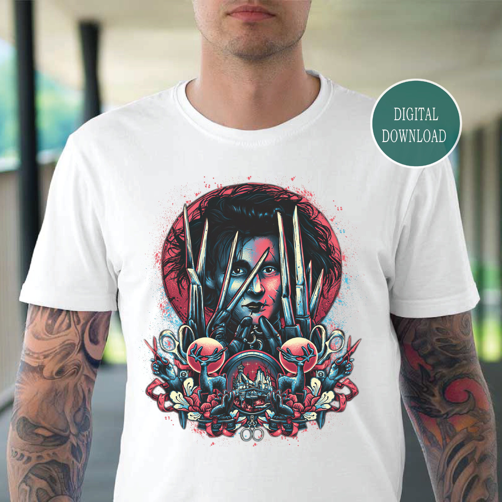 Edward Scissorhands PNG Halloween 