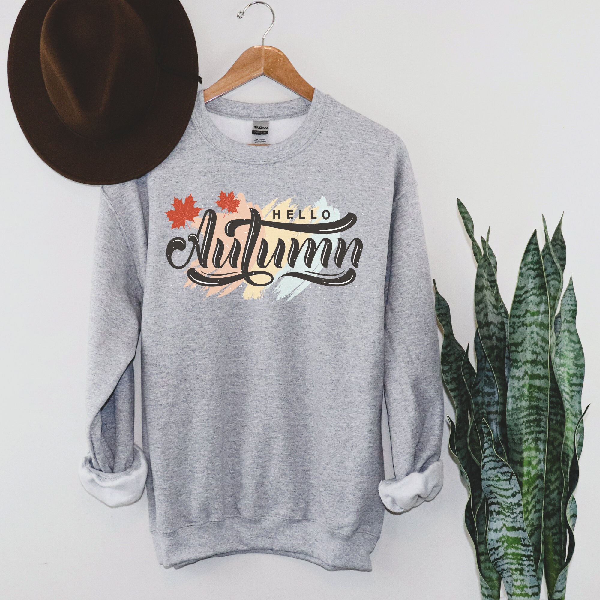 Hello Autumn Shirt Design Download Fall 