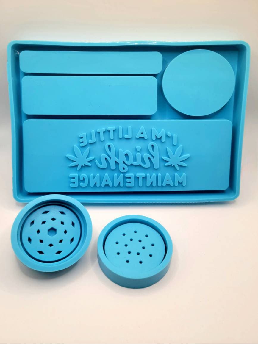 Silicone Rolling tray mold for resin art Etsy