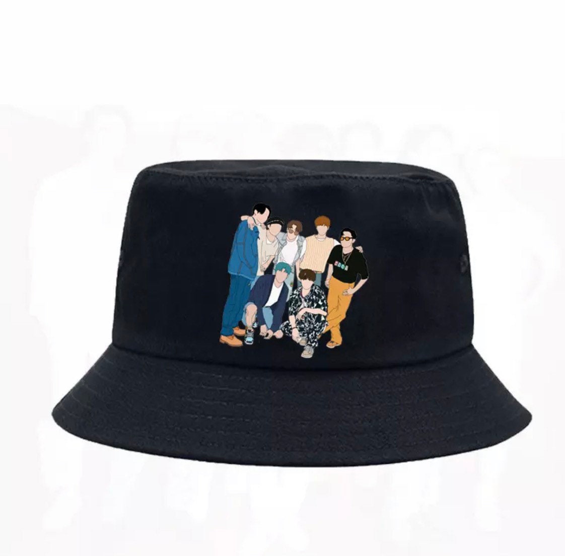 BTS army bucket hat | Etsy