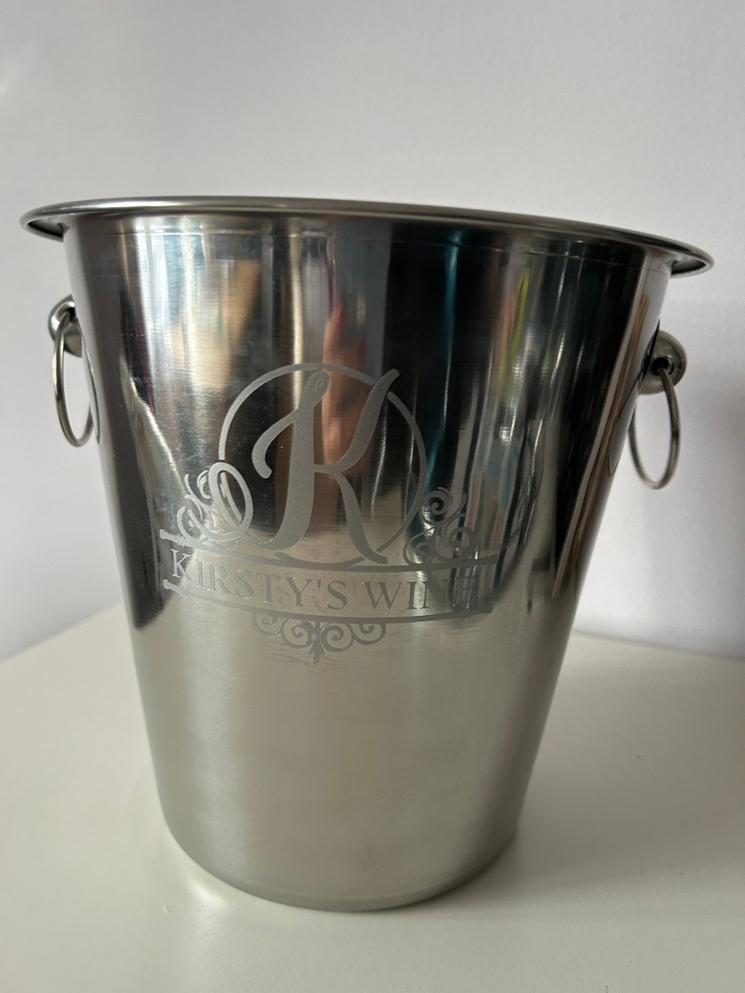 Personalised Ice Buckets With Vinyl Etsy