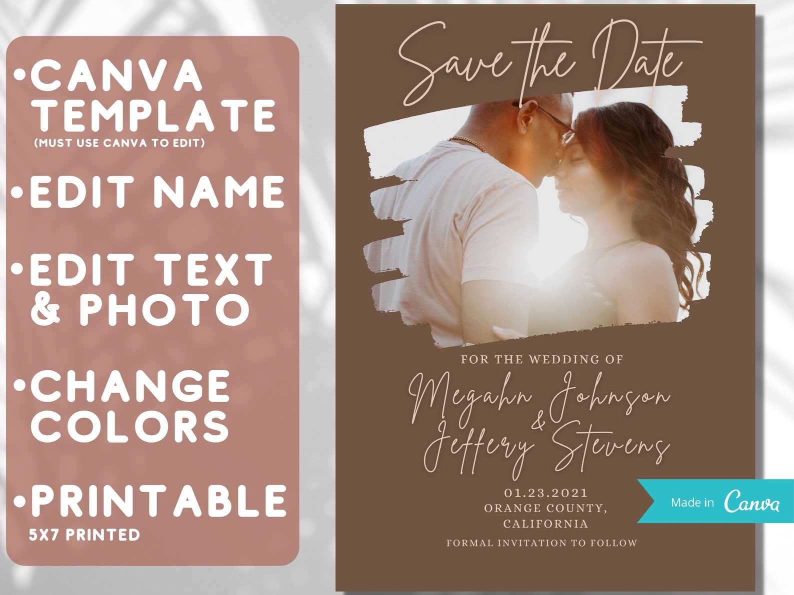 Save the Date Digital Template Download CANVA TEMPLATE Etsy UK Save the Date Digital Template Download CANVA TEMPLATE Etsy UK