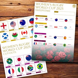 Kit du tirage au sort pour la Coupe du monde de rugby féminin 2025 (téléchargement numérique)