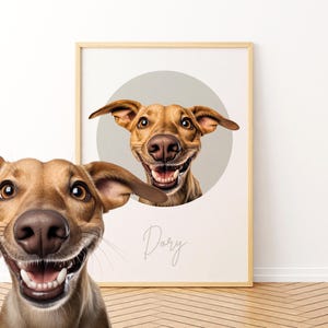 Ritratto personalizzato del tuo animale domestico da foto - Arte commemorativa per animali domestici, file digitale o poster stampato - Regalo personalizzato unico per animali domestici