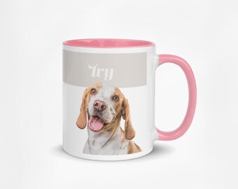 Mug personnalisé pour animal de compagnie : personnalisez-le avec la photo et le nom de votre animal de compagnie | Tasses à café pour chien et chat | Tasses pour maman chien et papa chat | Cadeaux pour les nouveaux propriétaires de chiens