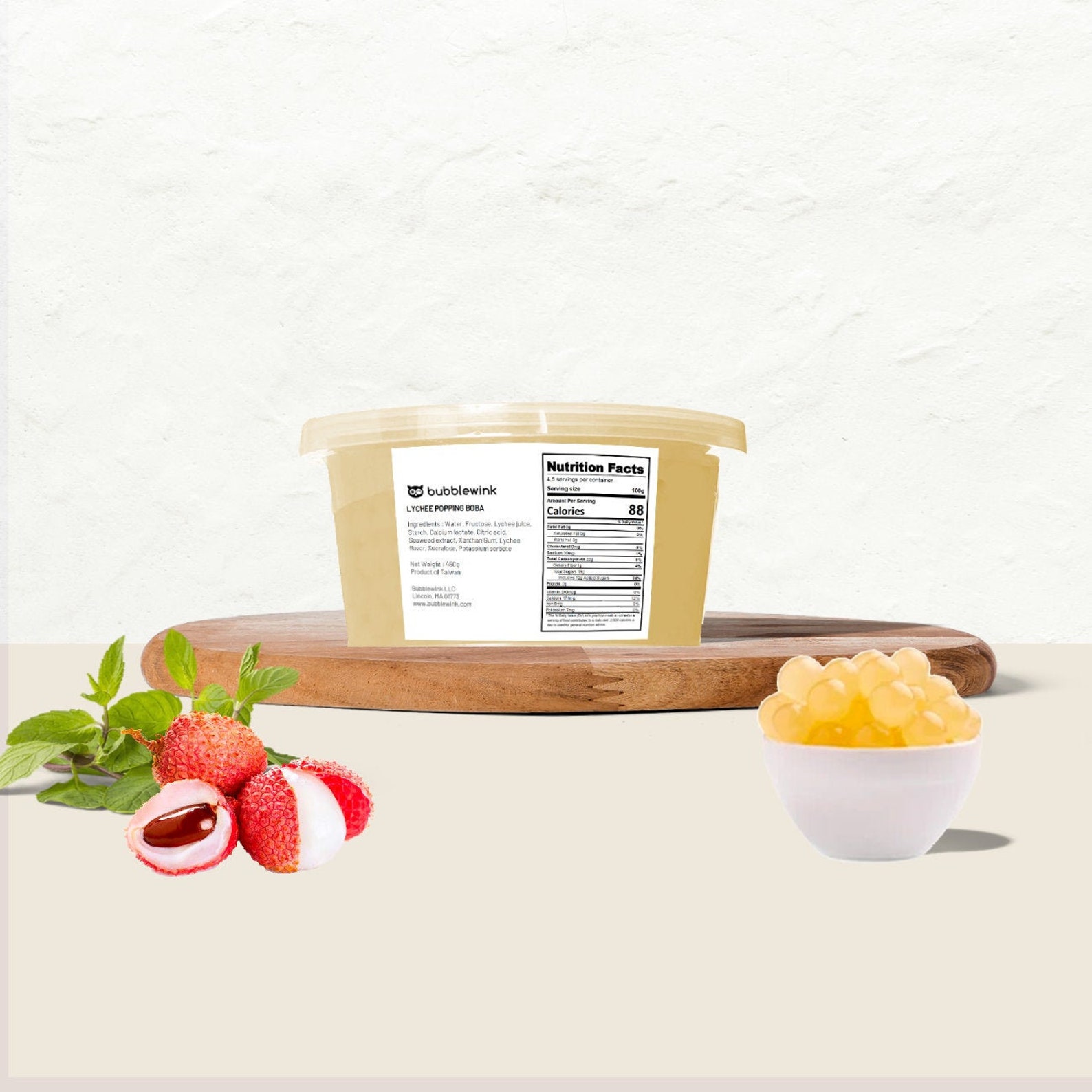 Lychee Popping Boba for DIY Bubble Tea Bursting boba Etsy