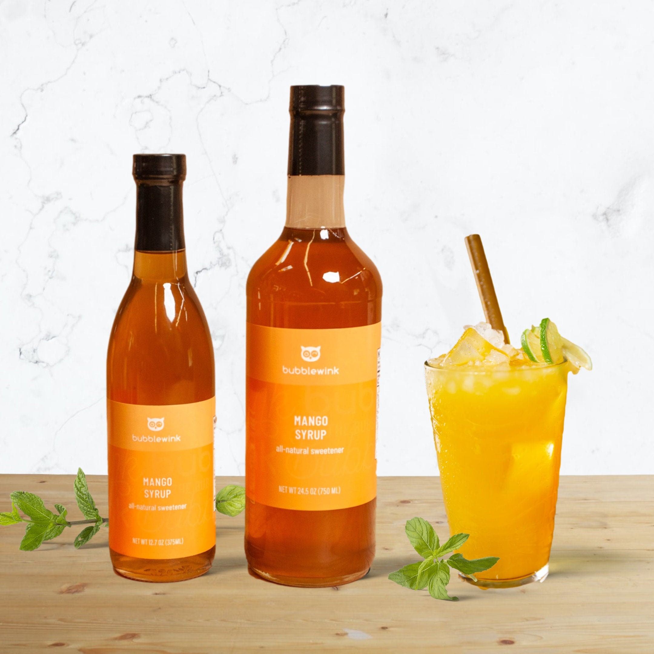 Premium Bubble Tea Kit Mango Bubble Tea Syrup Etsy