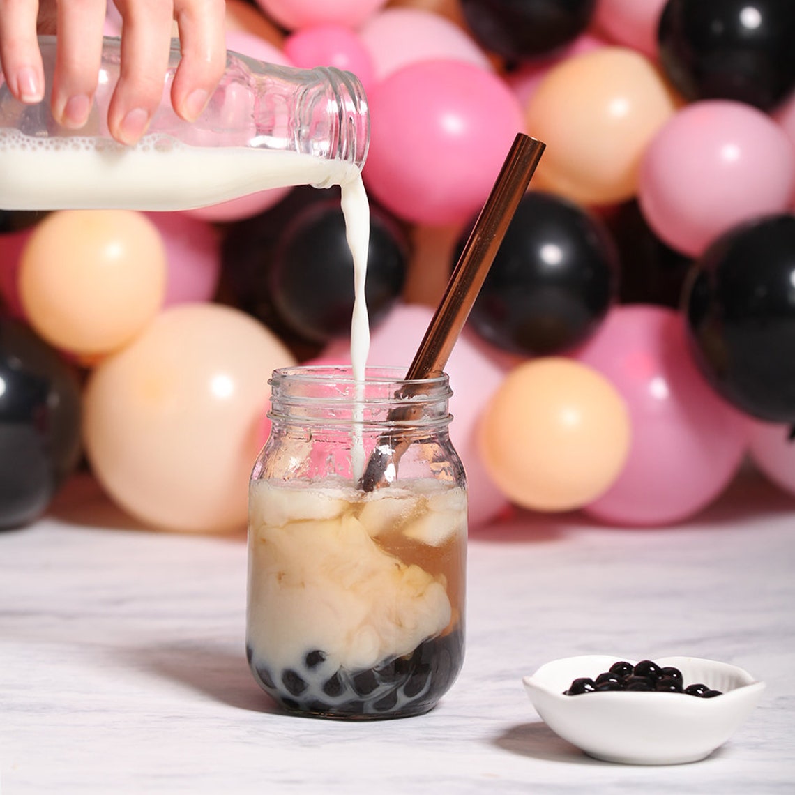 Tapioca Pearls Boba Quick Cook 5 Minutes Single Serve Bags Etsy