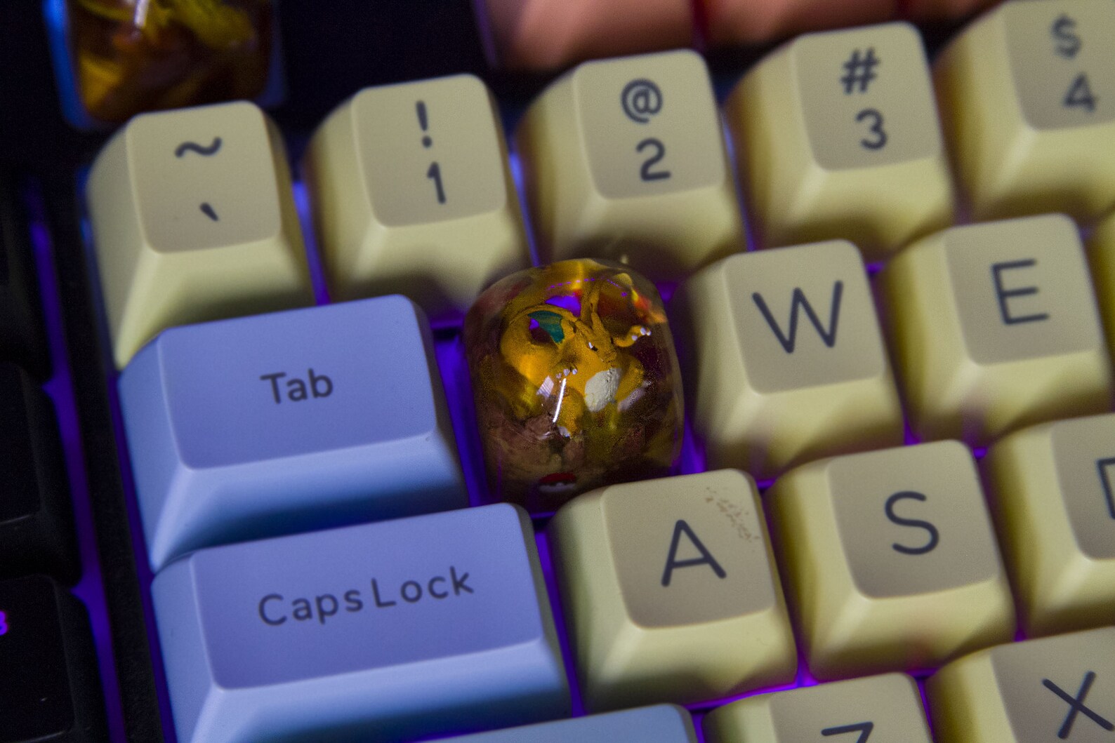 Charizard Pokemon Keycap, Custom Pokemon Artisan Keycap, Handmade ...