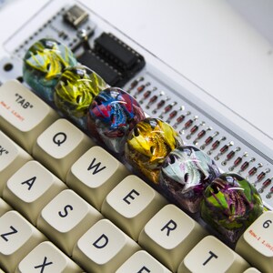 Handmade Dragon Artisan SA and DOM Keycap for MX Keyboard, Dragon ...