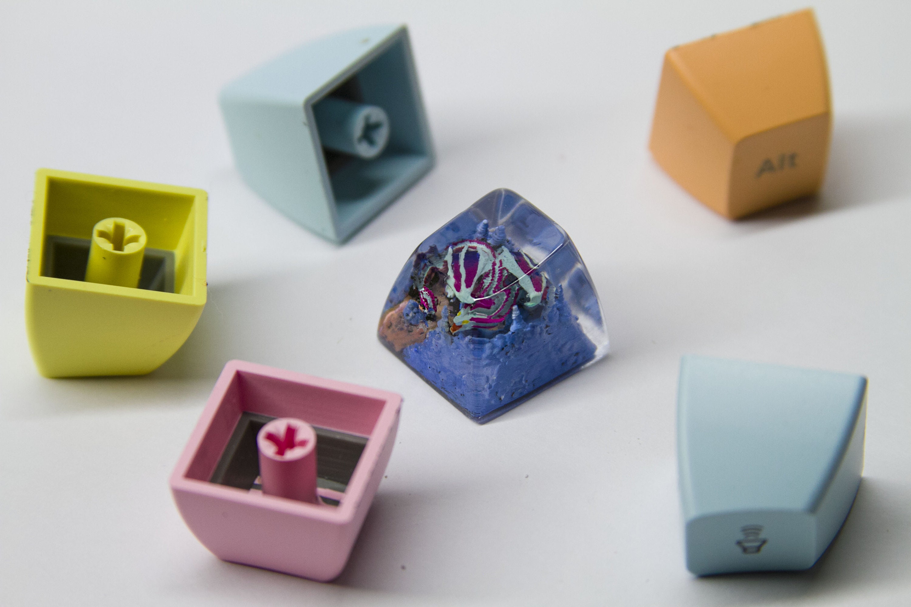 Handmade Dragon Artisan SA and DOM Keycap for MX Keyboard, Dragon ...
