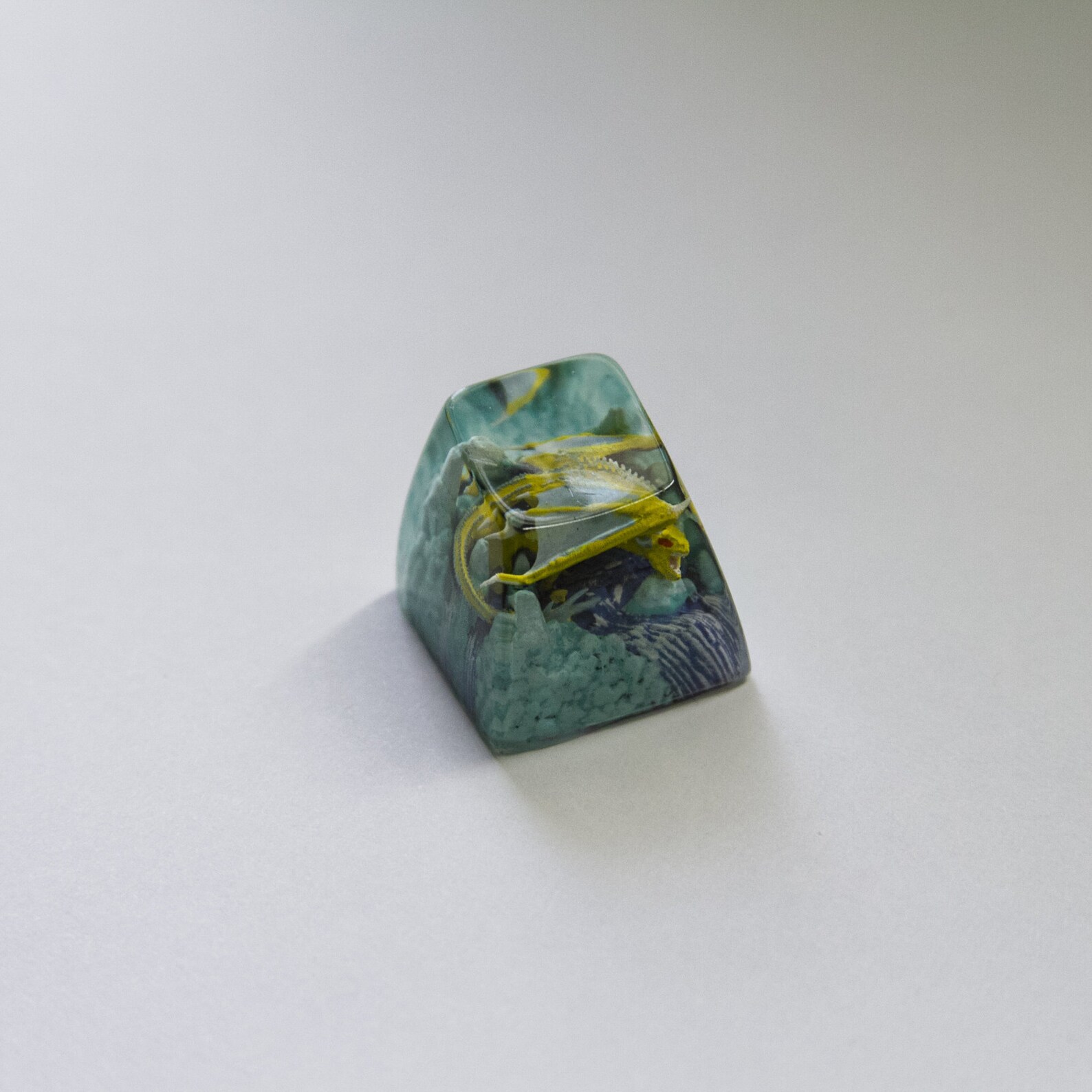 Handmade Dragon Artisan SA and DOM Keycap for MX Keyboard, Dragon ...