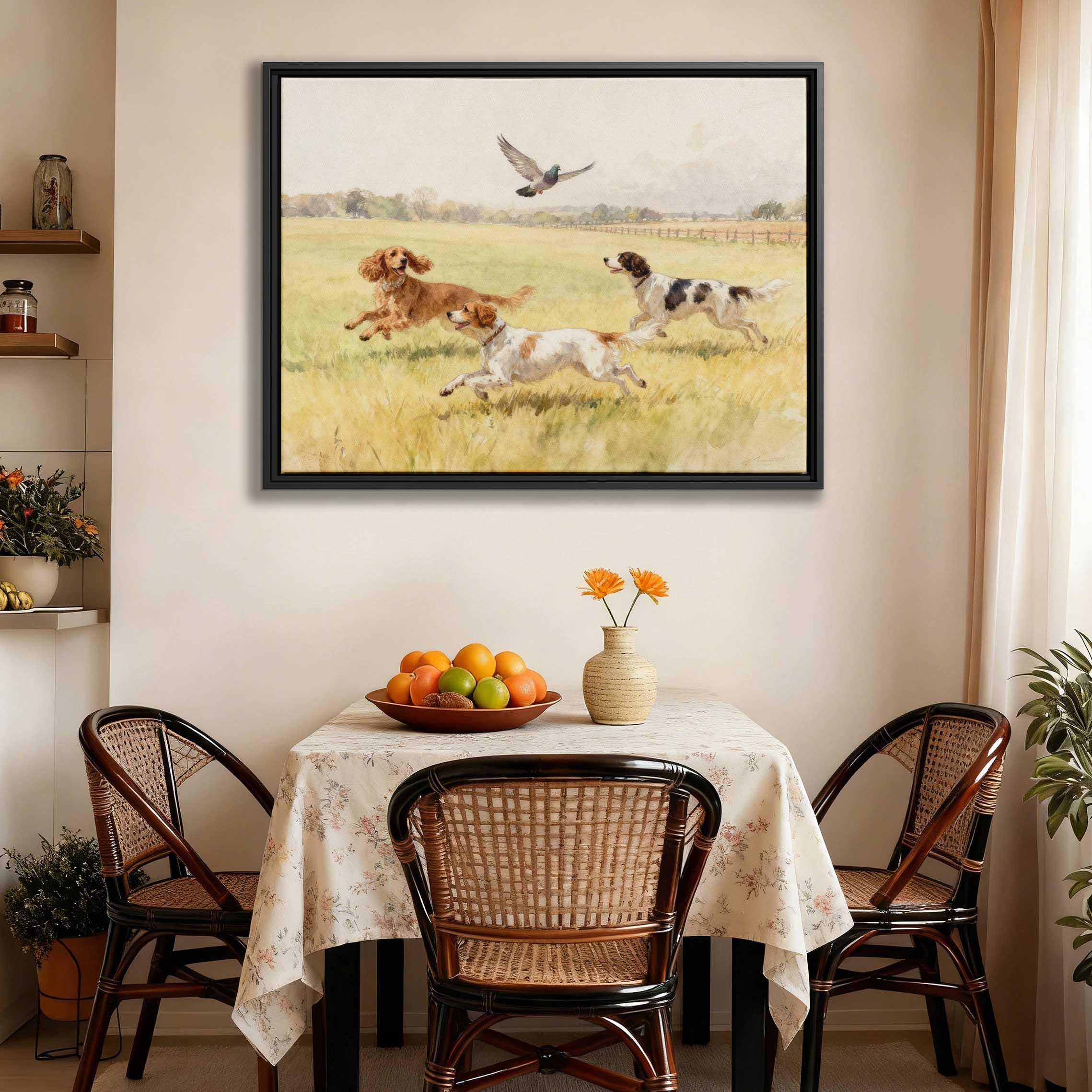 Cocker Spaniel Watercolor Painting Canvas Print Dog Artwork Wall Art ...