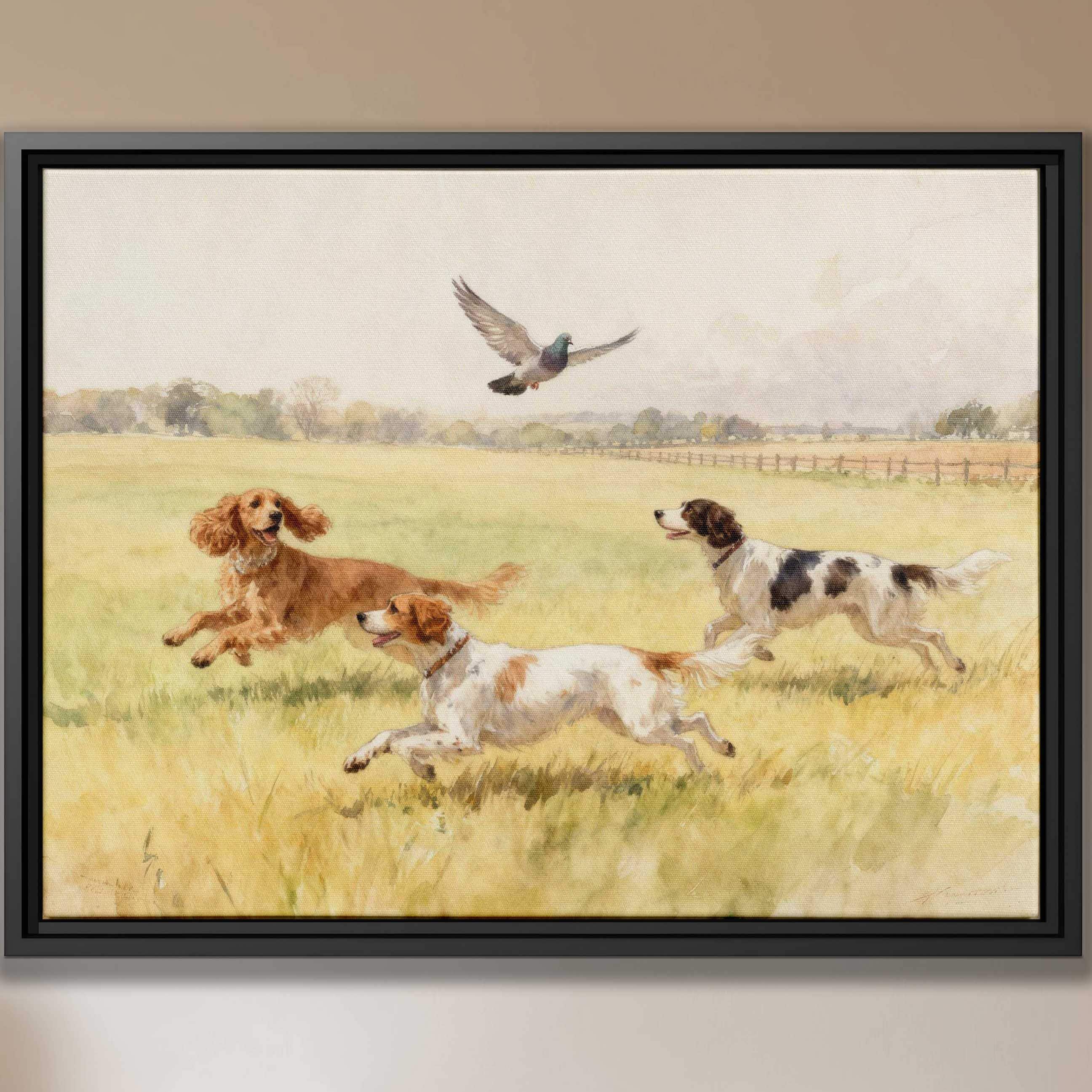 Cocker Spaniel Watercolor Painting Canvas Print Dog Artwork Wall Art ...