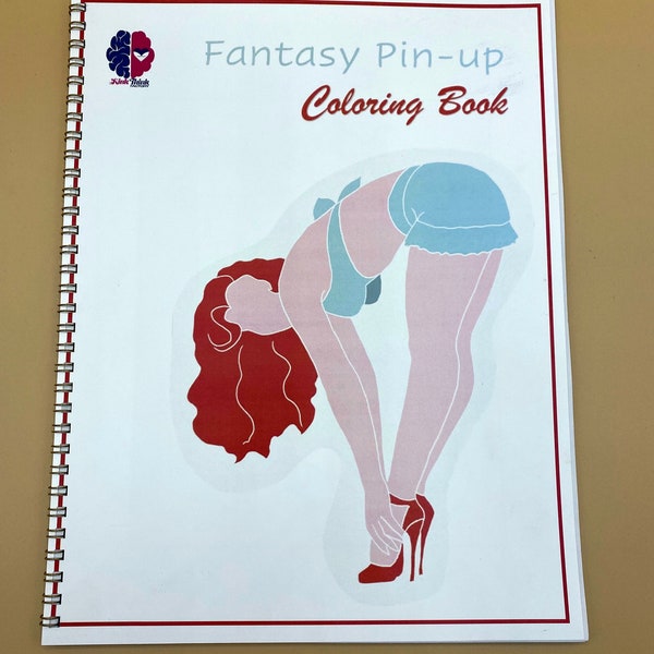 Fantasy Pin-ups Coloring Book