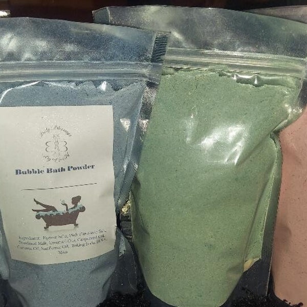 Nourishing & Refreshing Bubble Bath Powder 12 oz Available in 70 Fragrances!