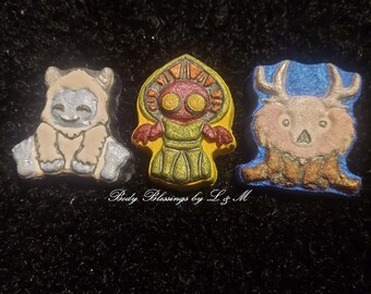 Yeti, Flatwoods Monster or Wendigo Novelty Bath Bomb 5 to 6.2 oz.  Available in 70 Fragrances!