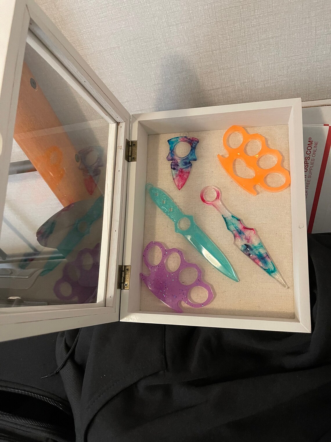 Resin Art Display Box Etsy