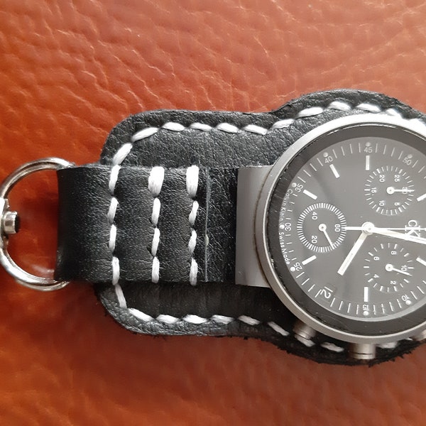 Patron PDF. Étui en cuir pour montre de poche. Transformez votre ancienne montre-bracelet en une belle montre de poche originale. Bricolage. Article non physique