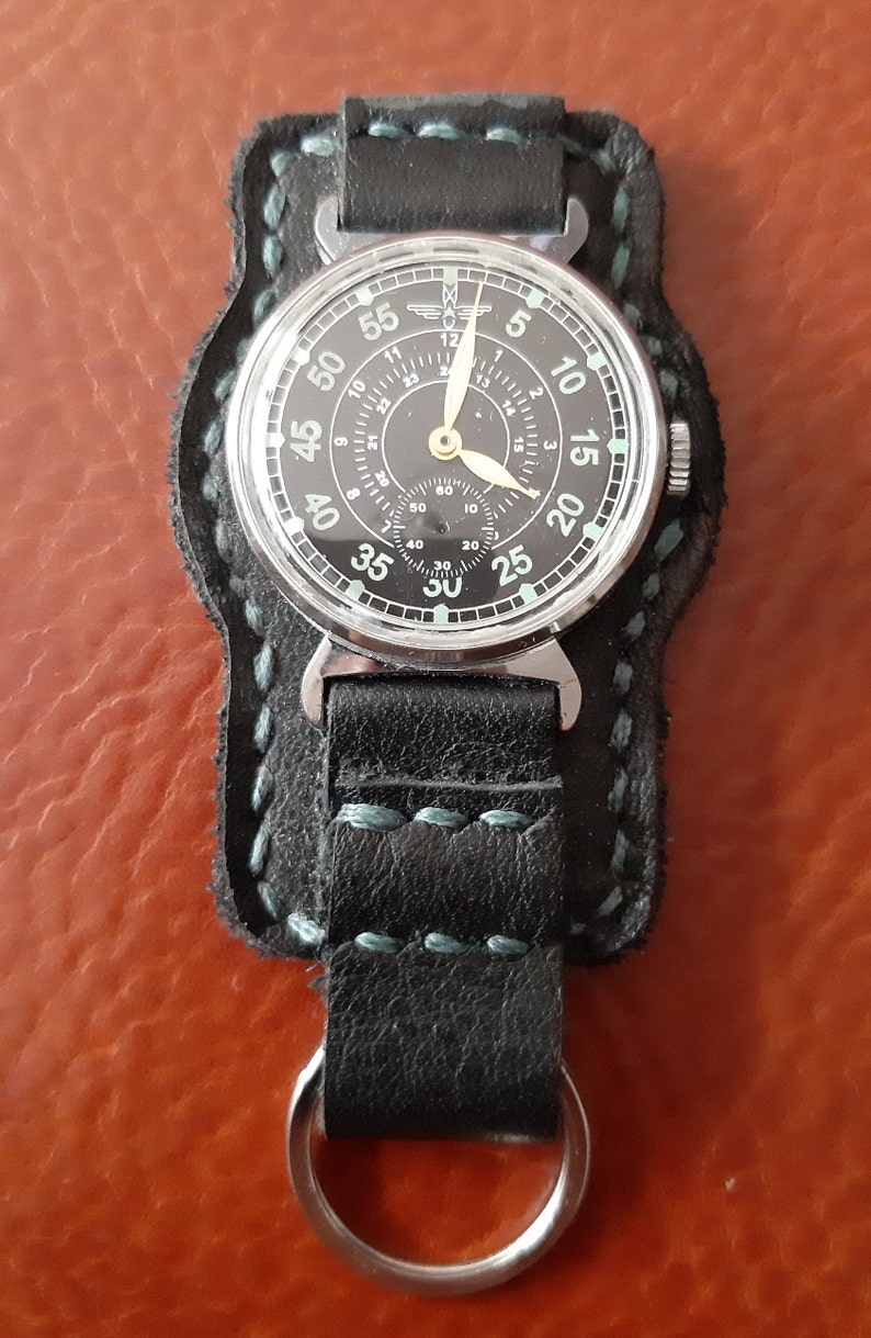 PDF Pattern. Leather Holder for Pocket Watch. Convert Your Old Wrist