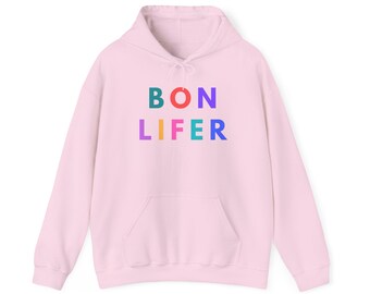 Bon Lifer Heavy Blend Kapuzen-Sweatshirt - schönes Arbonne Team Geschenk - Bon Babe - Fizz Biz