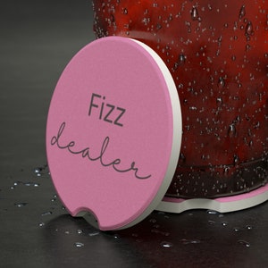 Fizz Dealer - Arbonne Soapstone Car Coaster - makes a great team gift!