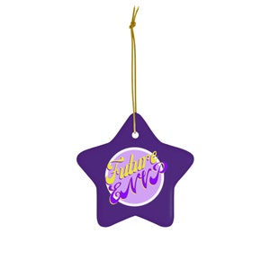 FUTURE ENVP Ceramic Ornament, 2 Shapes - Great Arbonne team gift