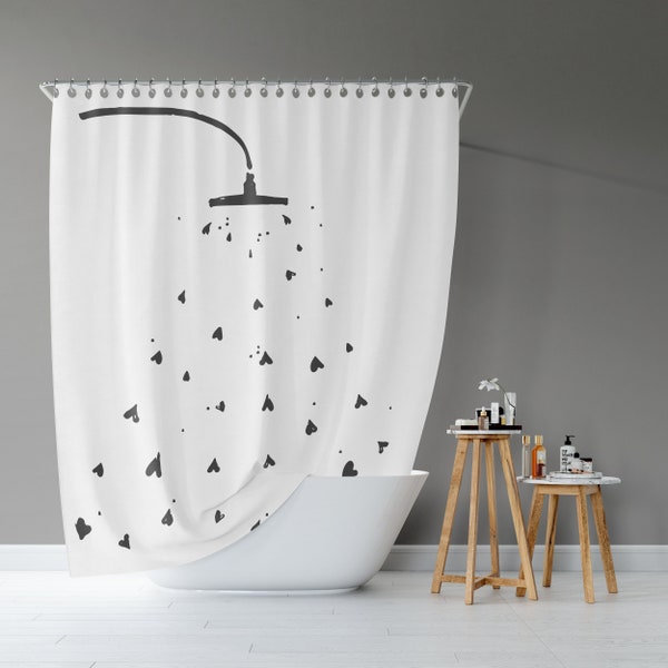 Cute Shower Curtain Etsy