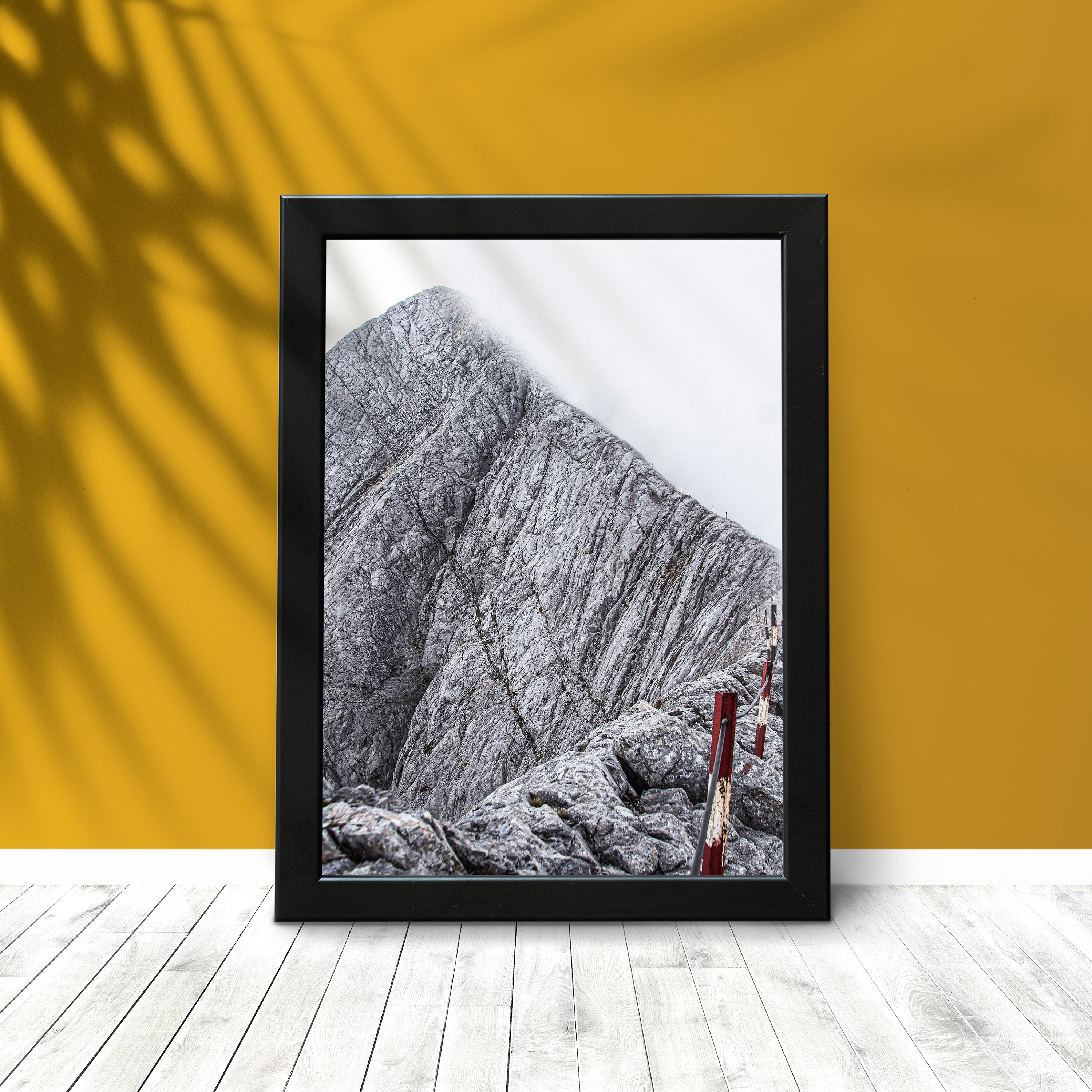 Minimalist Mountain Print Nature Print Landscape Wall Art Etsy UK