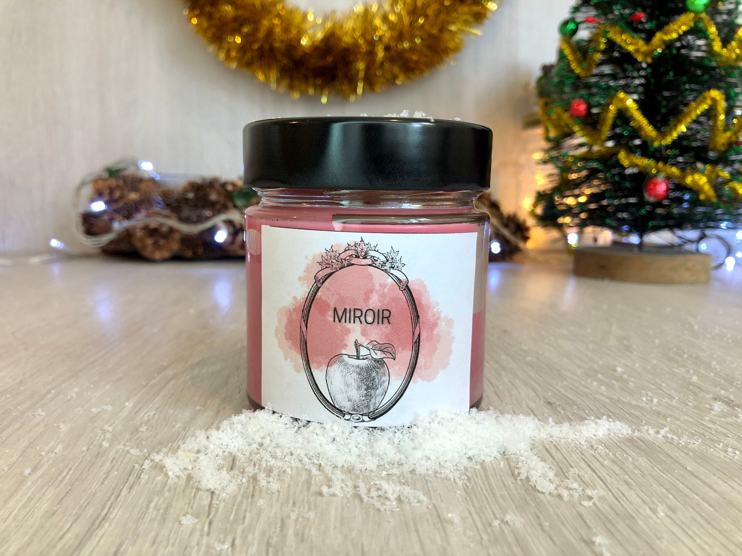 Bougie | Imparfaite Handmade Petit Prix Fait Main Noel Gourmand Sucré Boisé Idée Cadeau Réutilisable