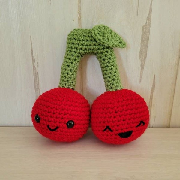 Cherries Crochet Plush Amigurumi