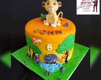 Lion King Cake Topper Etsy