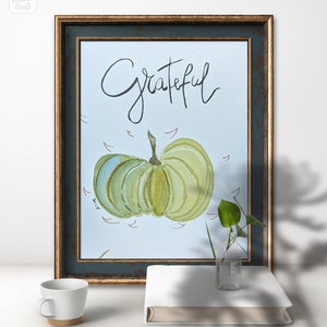 Carte de voeux: Action de Grâce (Grateful)