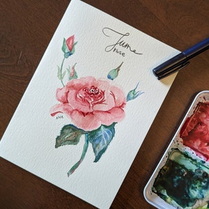 Carte de voeux: Juin