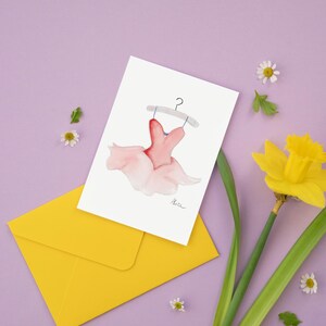 Carte de voeux: Tutu