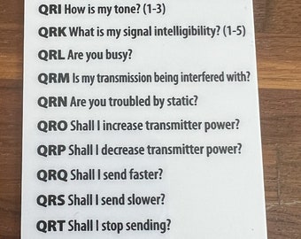 Internationa Q Signals