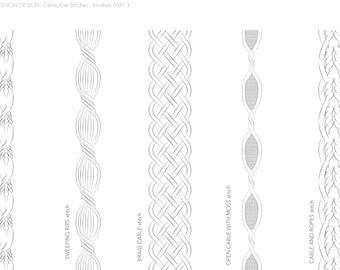 Kabelbreisteken DEEL 3 bibliotheek voor Adobe Illustrator
