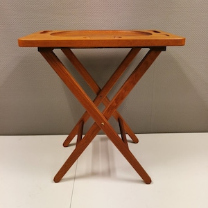 Cutting table in solid teak, from ESA teak Denmark, 1960-1970.