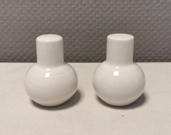 Vintage B&G Porcelain Salt and Pepper Set, Casablanca Model, 1950s Denmark