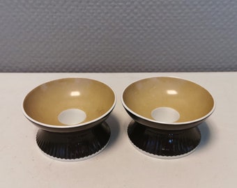 Danish B&G Candle Holders, Ida Bærenholt, 1948-1952, Pair